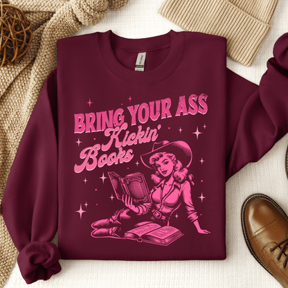 Bring Your Kickin' Books Crewneck