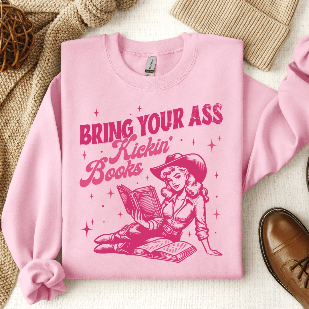 Bring Your Kickin' Books Crewneck