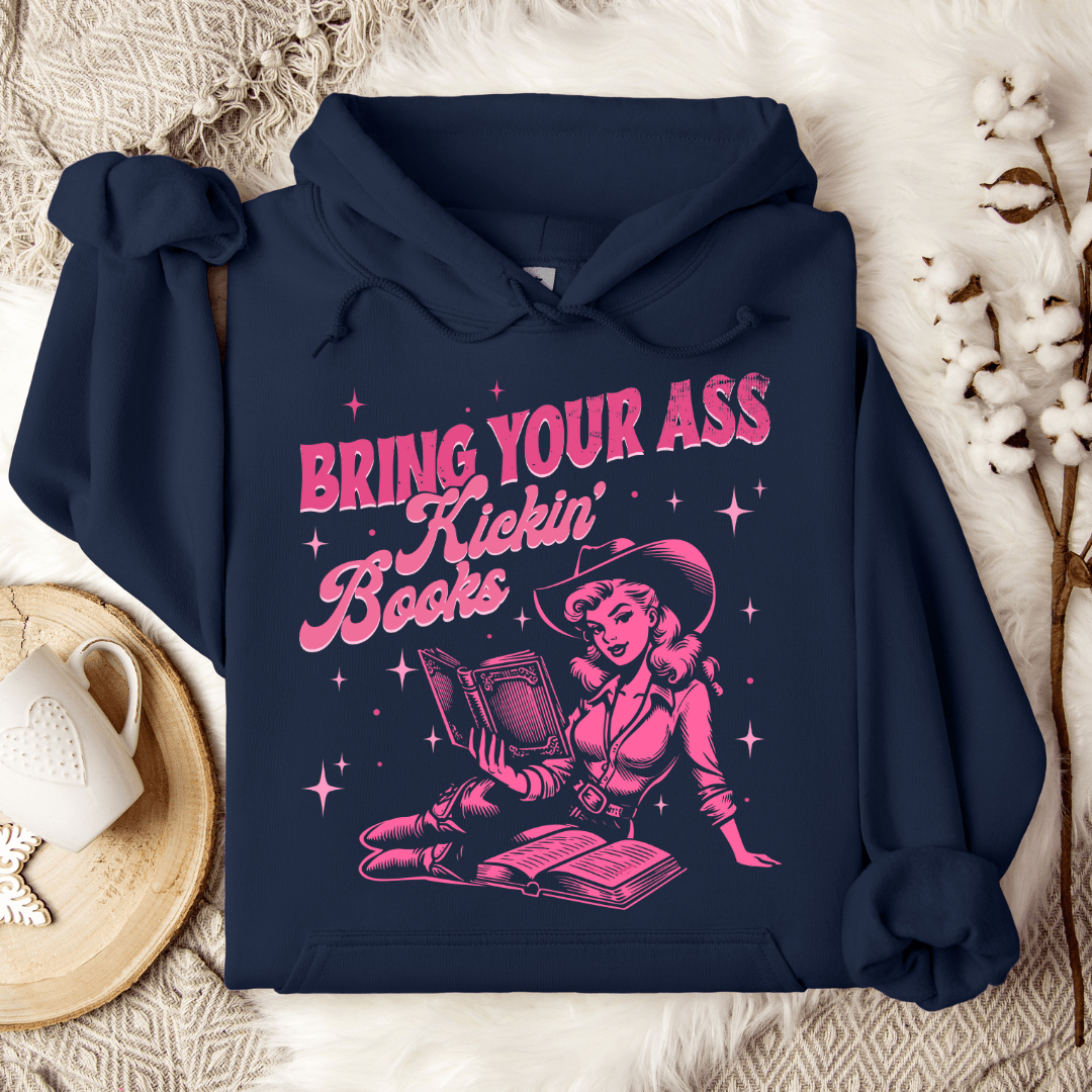 Bring Your Kickin' Books Hoodie