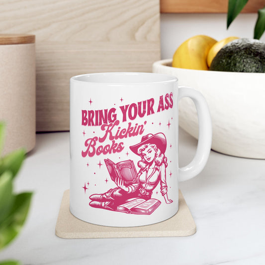 Bring Your Kickin' Books Mug