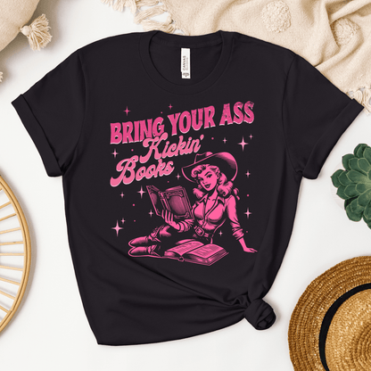 Bring Your Kickin' Books Tee