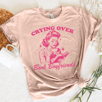 Crying Over Book Boyfriends Tee