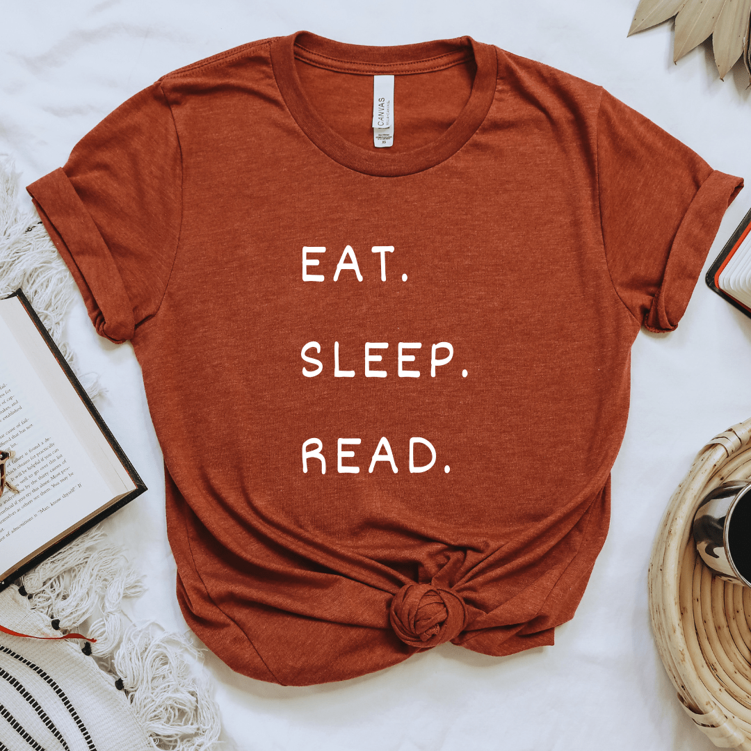 Eat Sleep Read Tee