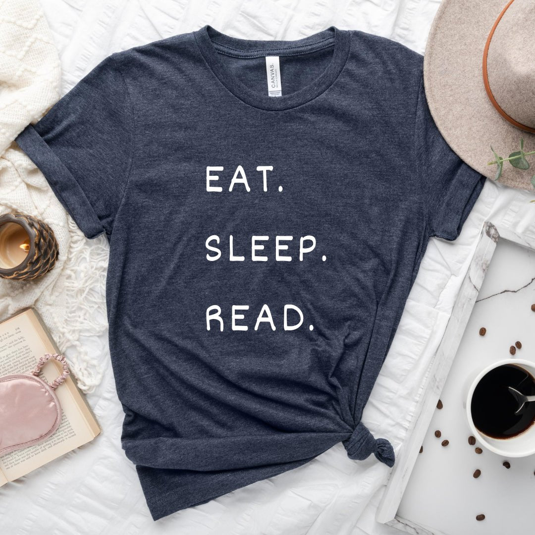 Eat Sleep Read Tee