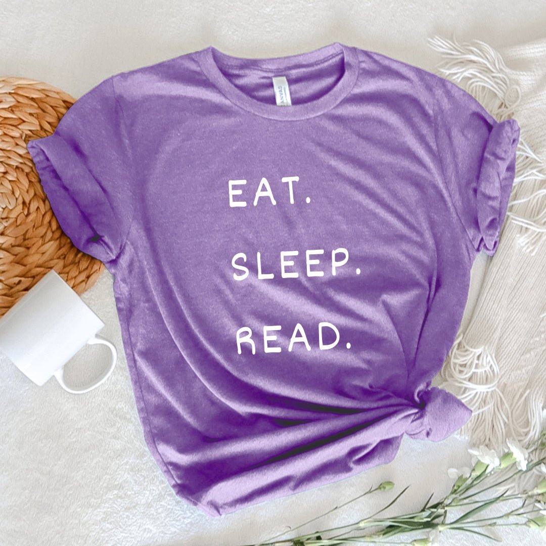 Eat Sleep Read Tee