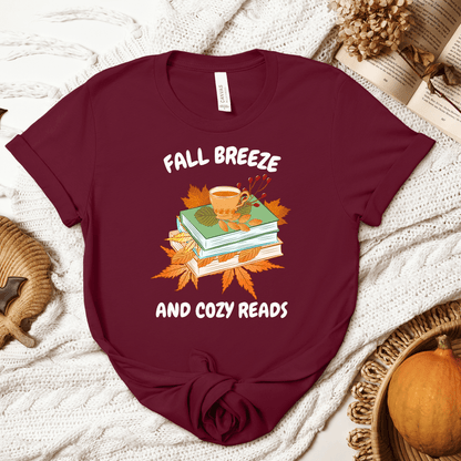 Fall Breeze And Cozy Reads Tee