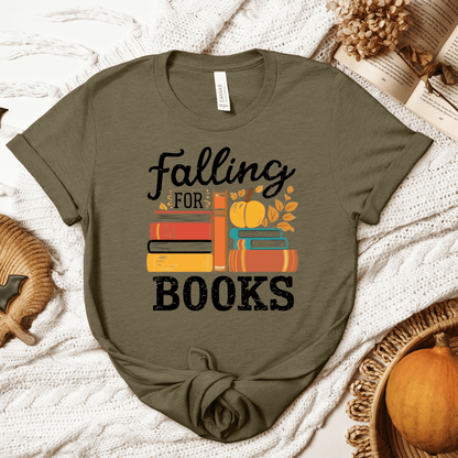 Falling For Books Tee