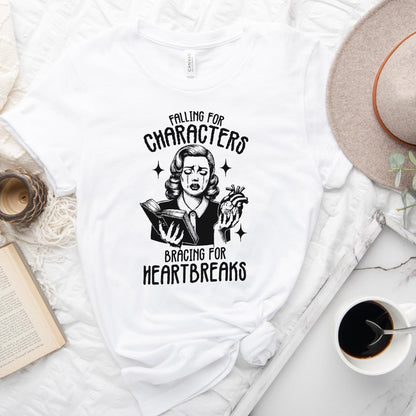 Falling For Characters Tee