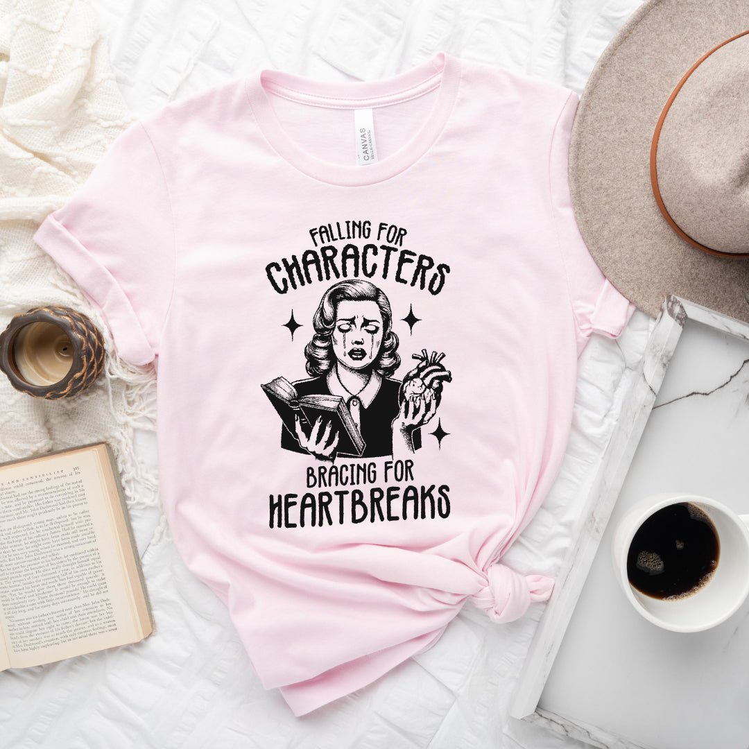 Falling For Characters Tee