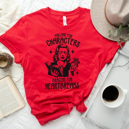 Falling For Characters Tee