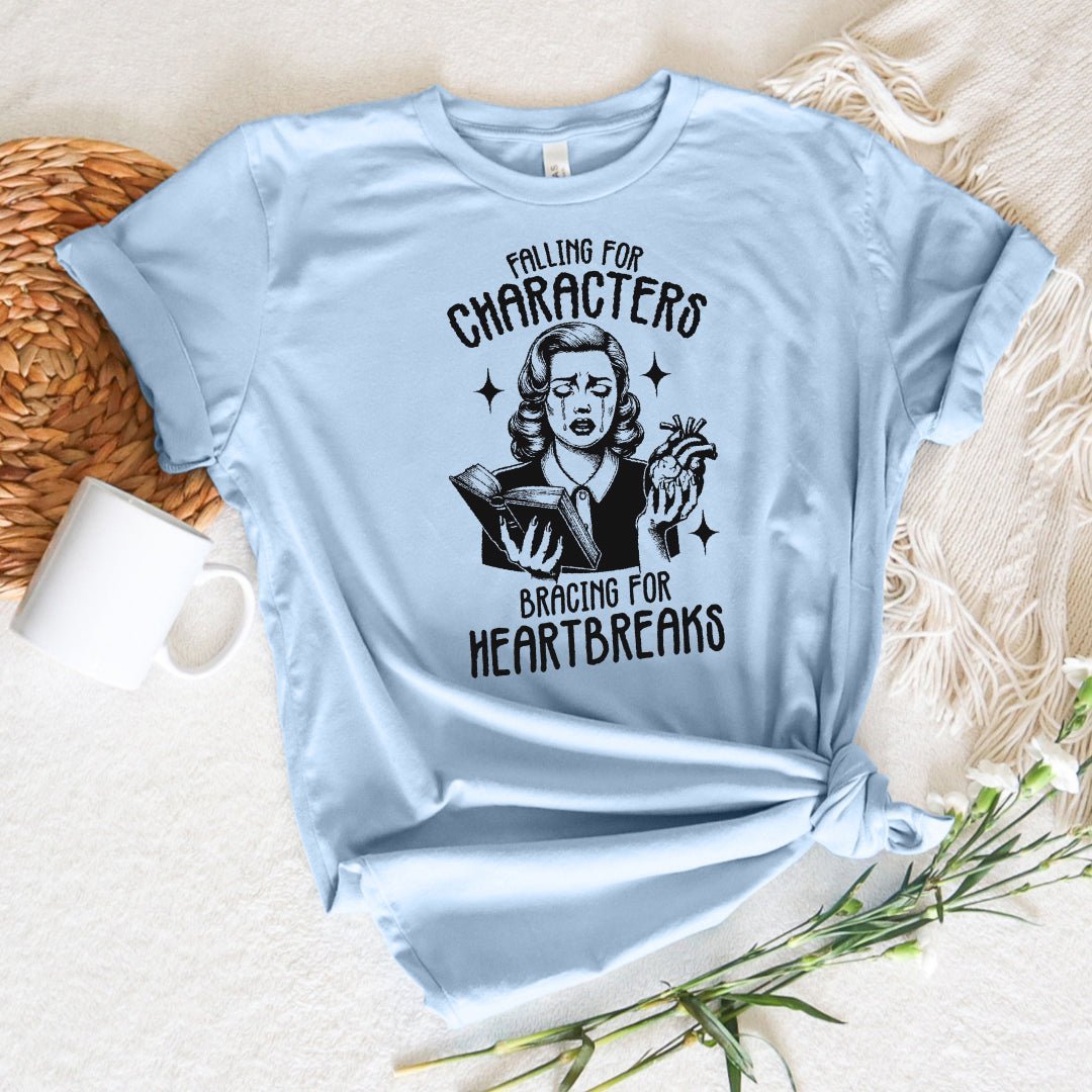 Falling For Characters Tee