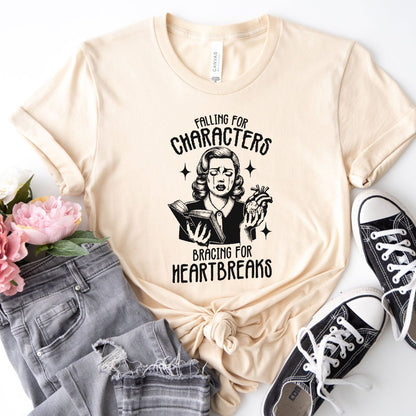 Falling For Characters Tee