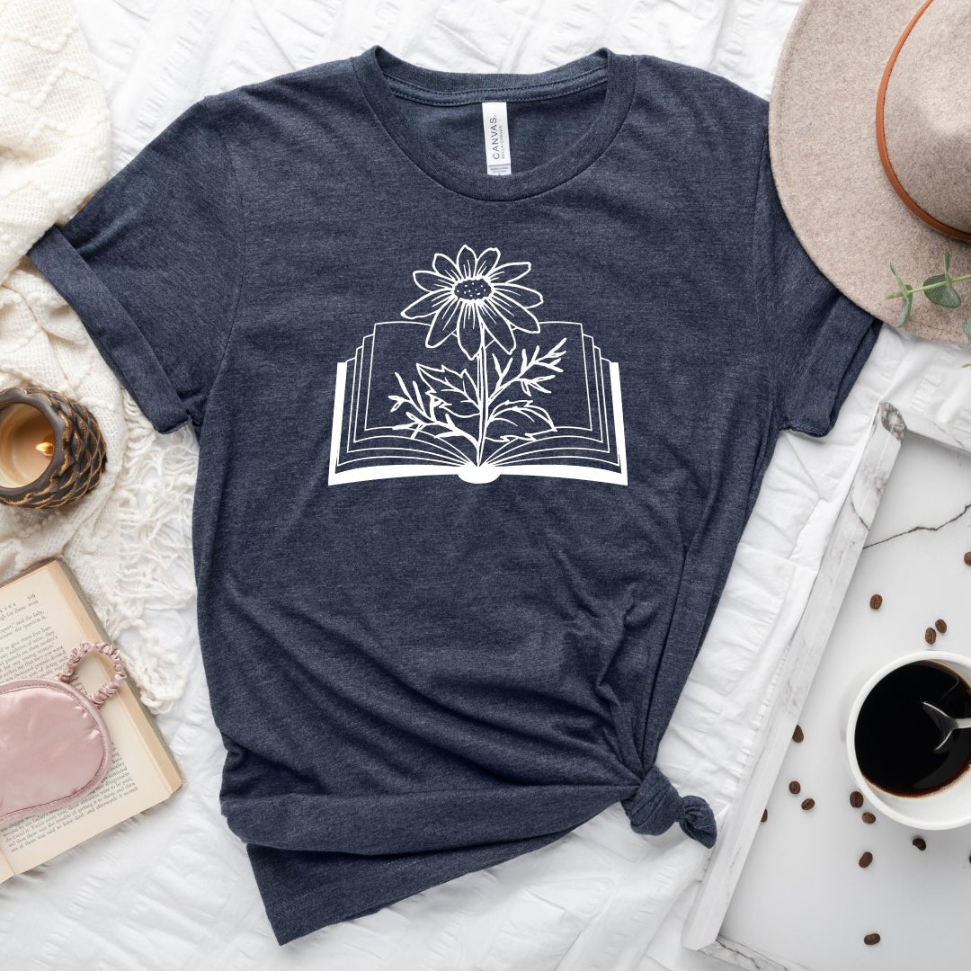 Flower Book Tee