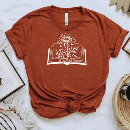 Flower Book Tee