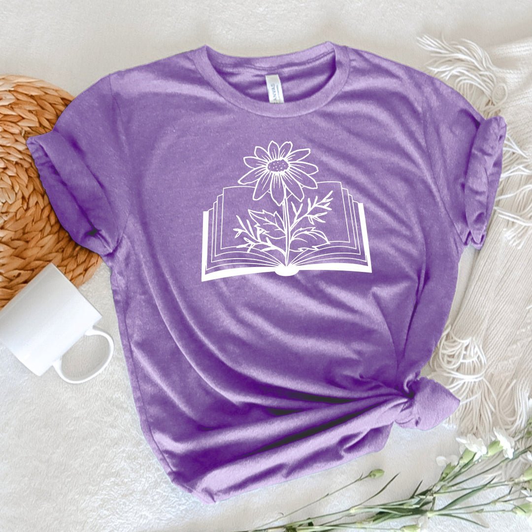 Flower Book Tee