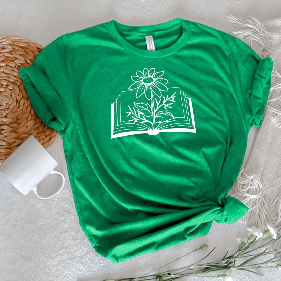 Flower Book Tee