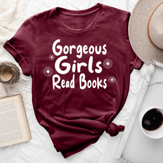 Gorgeous Girls Read Books Tee