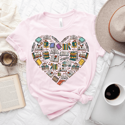 Heart of a Reader Tee