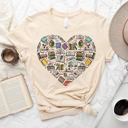 Heart of a Reader Tee