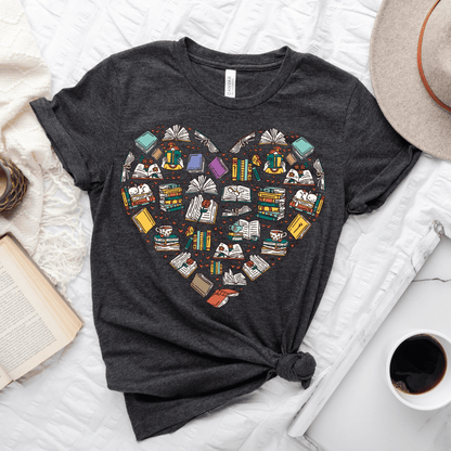 Heart of a Reader Tee