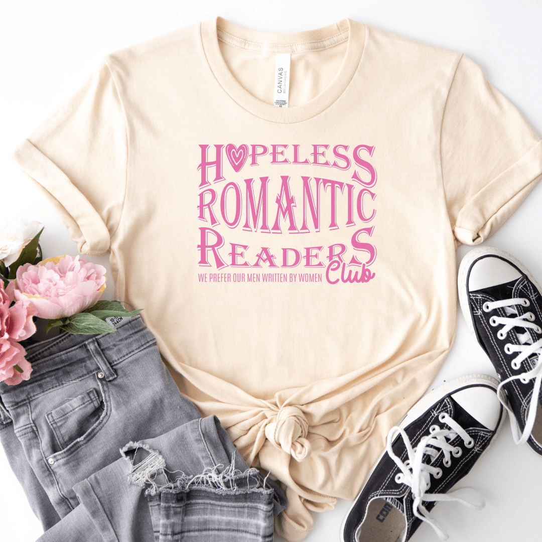 Hopeless Romantic Readers Club Tee