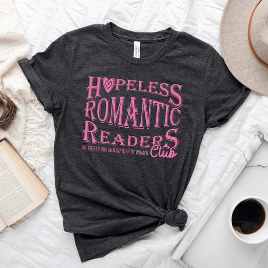 Hopeless Romantic Readers Club Tee