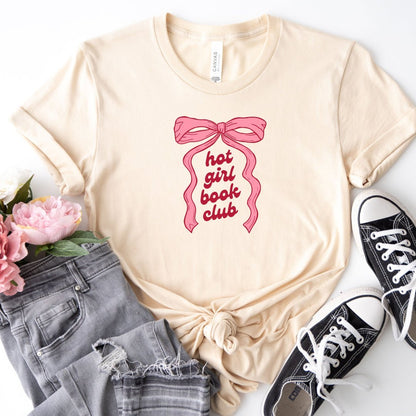 Hot Girl Book Club Tee