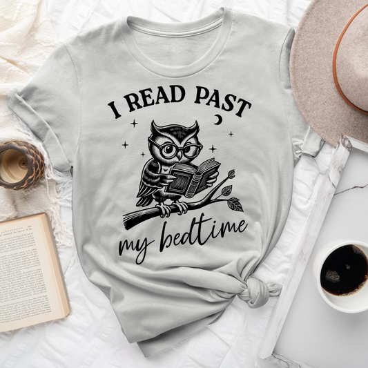 I Read Past My Bedtime Tee