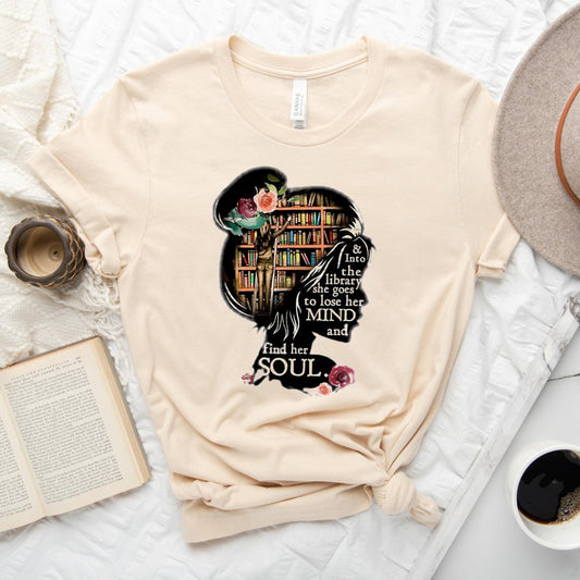 Into The Library Tee