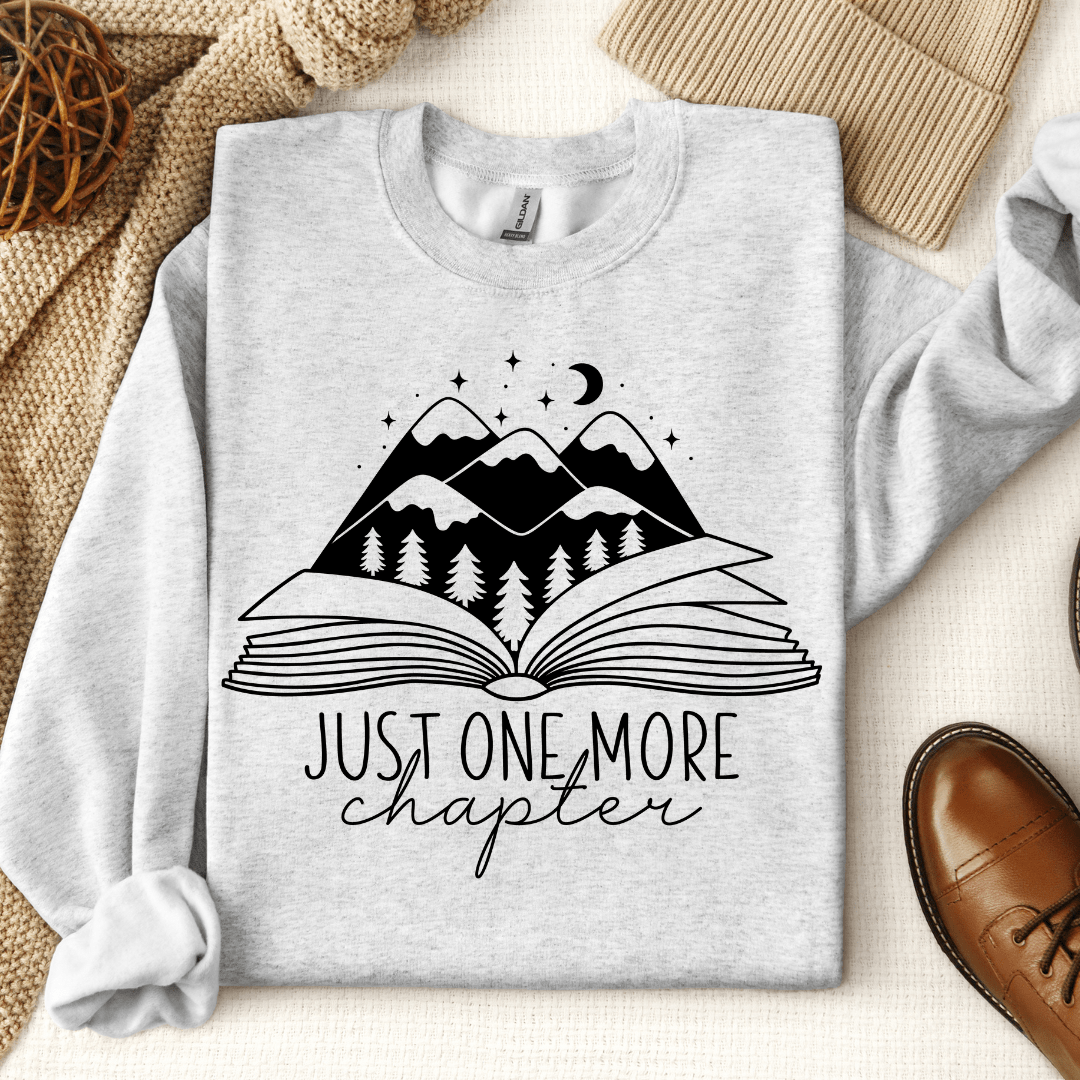 Just One More Chapter Crewneck