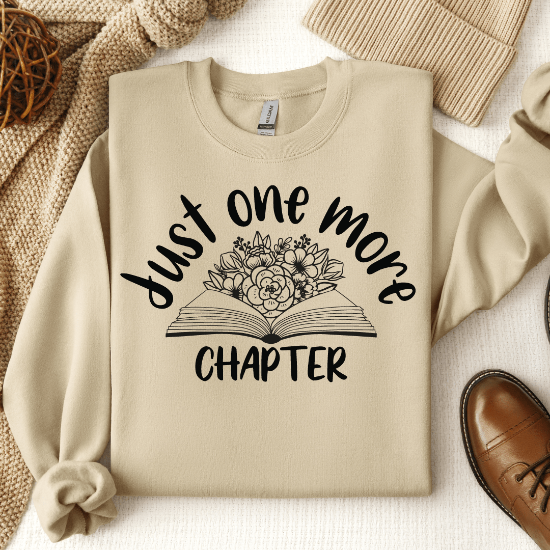 Just One More Chapter Crewneck