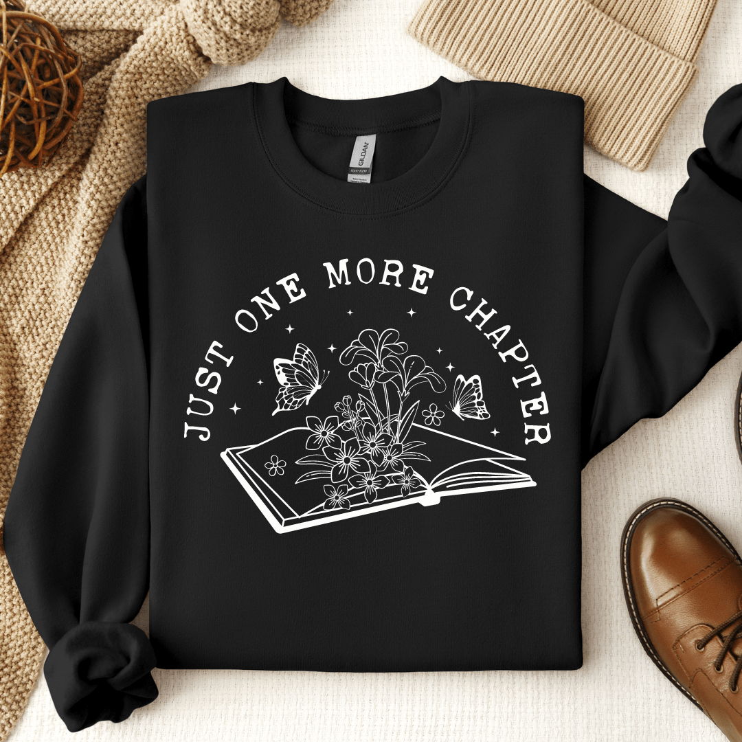 Just One More Chapter Crewneck