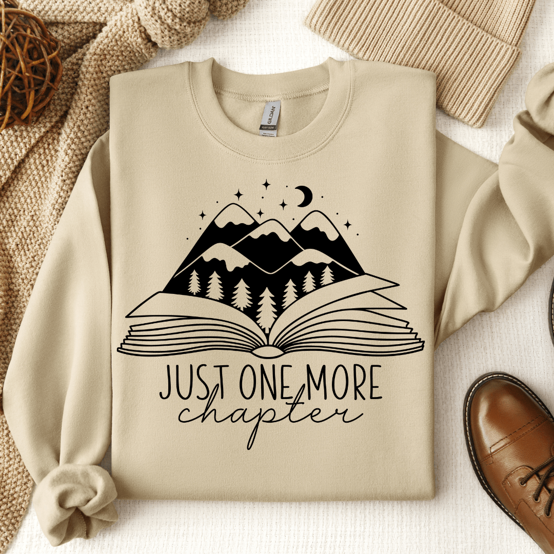 Just One More Chapter Crewneck