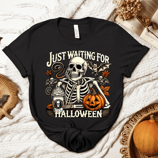 Just Waiting For Halloween Tee