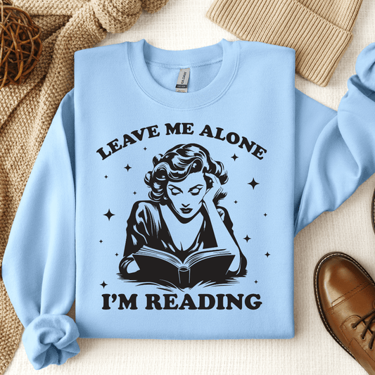 Leave Me Alone I'm Reading Crewneck