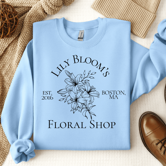 Lily Bloom's Floral Shop Crewneck