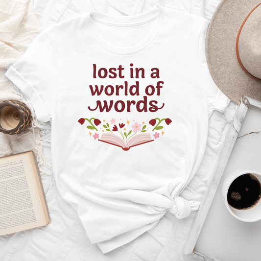 Lost In A World Of Words Tee