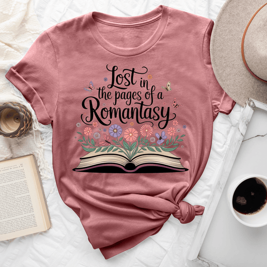 Lost In The Pages Of A Romantasy Tee