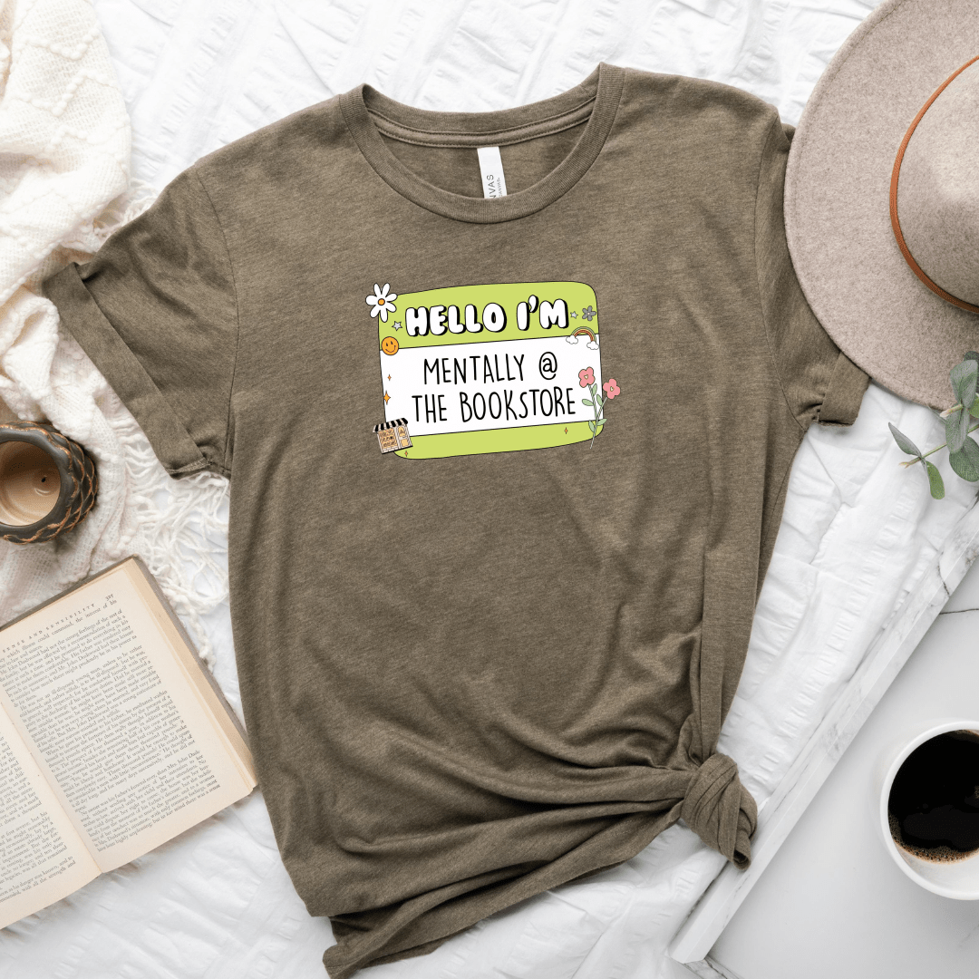 Mentally At The Bookstore Tee