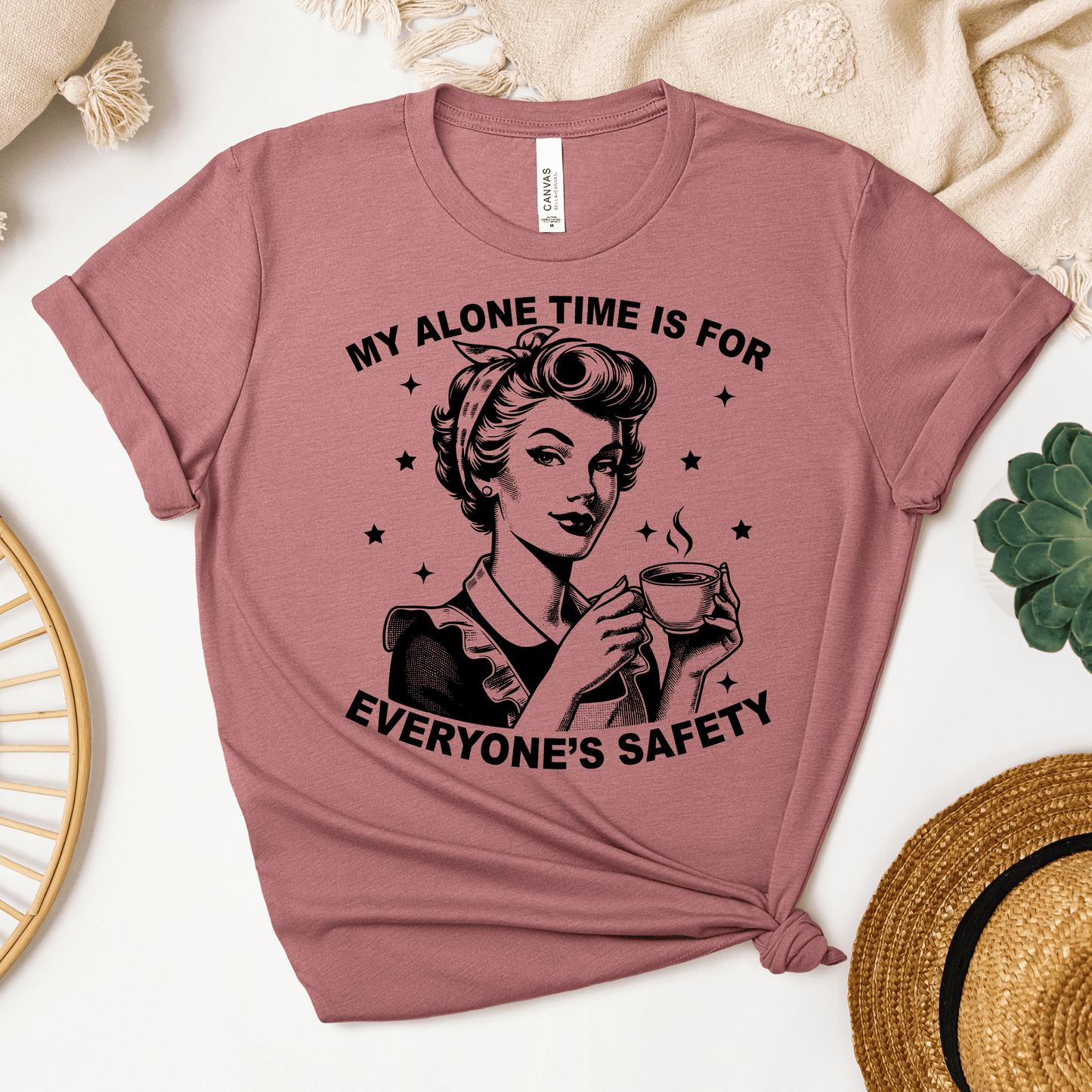 My Alone Time Is For Everyone's Safety Tee