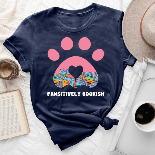 Pawsitively Bookish Tee