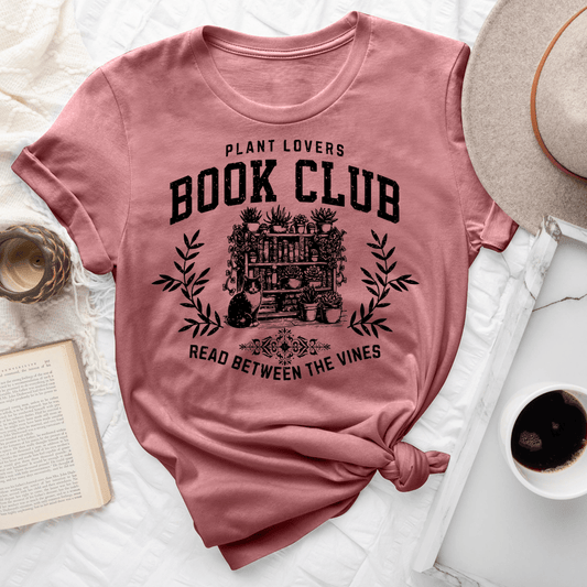 Plant Lovers Book Club Tee