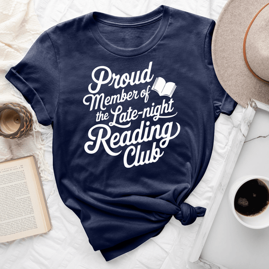 Proud Member Of The Late Night Reading Club Tee