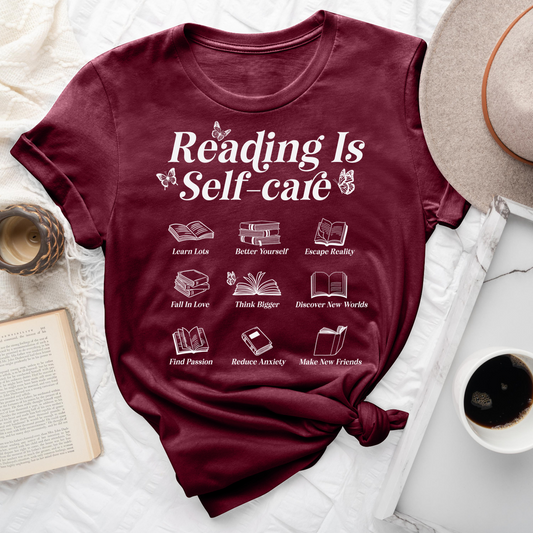 Reading Is Self Care Tee