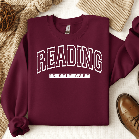 Reading Is Self Care Crewneck