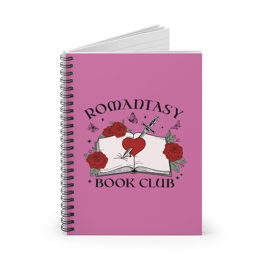 Romantasy Book Club Spiral Notebook