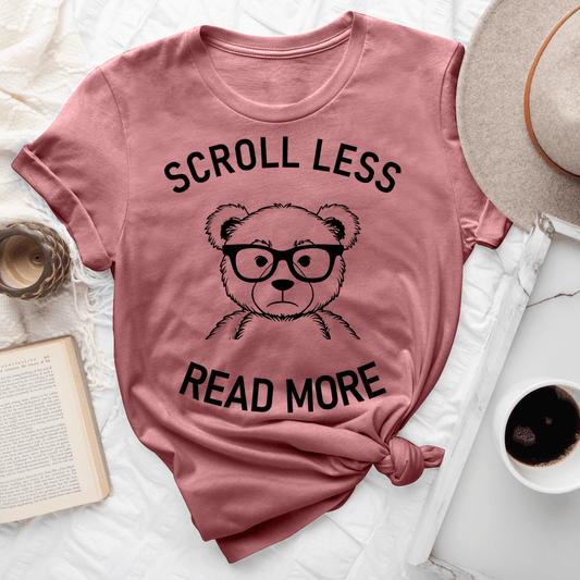 Scroll Less Read More Tee