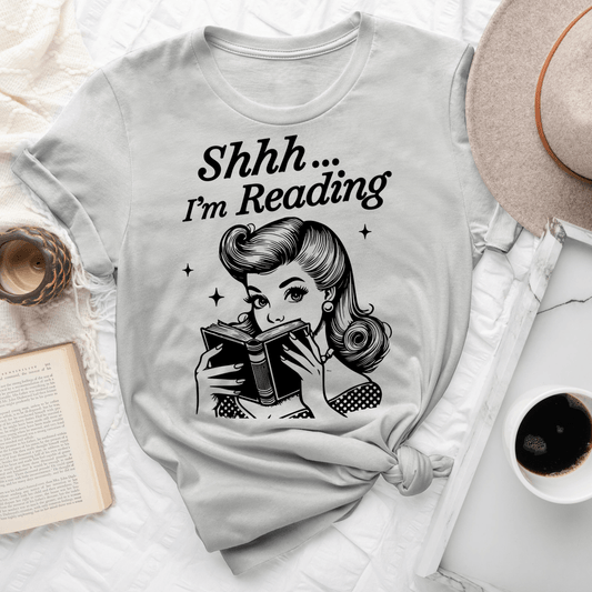Shhh I'm Reading Tee