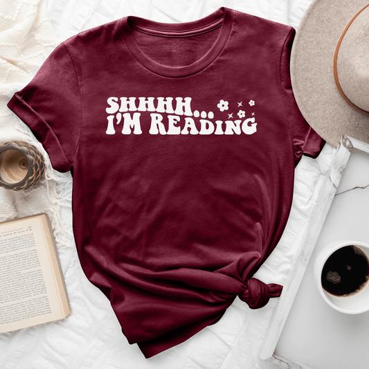 Shhh I'm Reading Tee