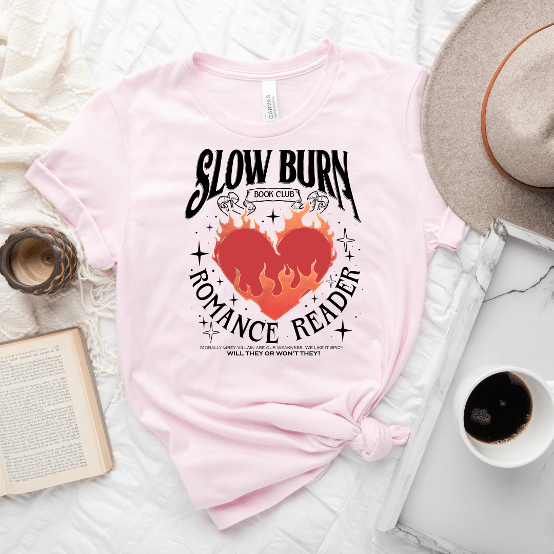 Slow Burn Book Club Tee